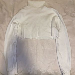 Tiger mist turtle neck crop top